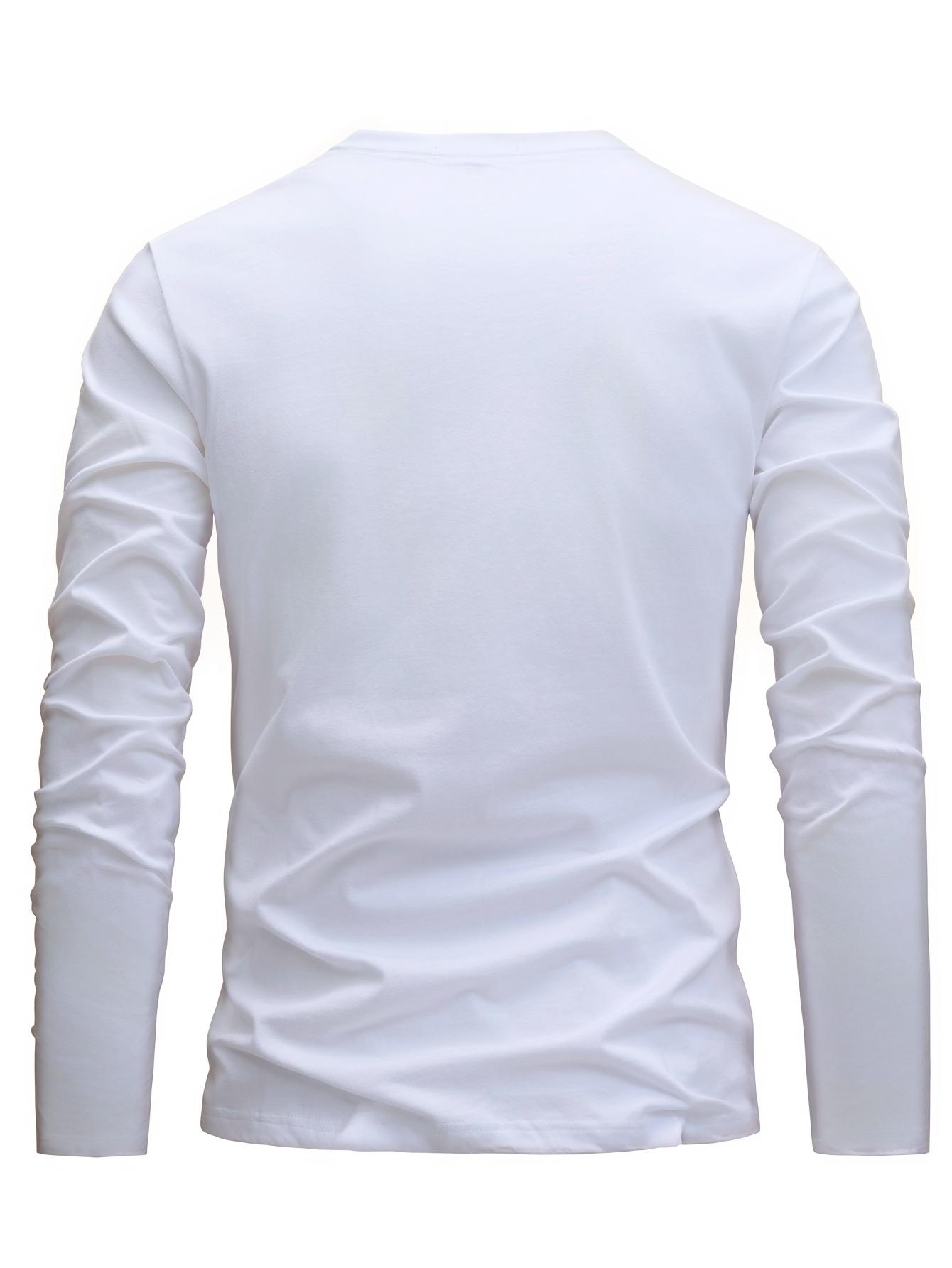 Kaos Lengan Panjang Katun Murn - Men'S Fashion T Shirts ulasan dan harga