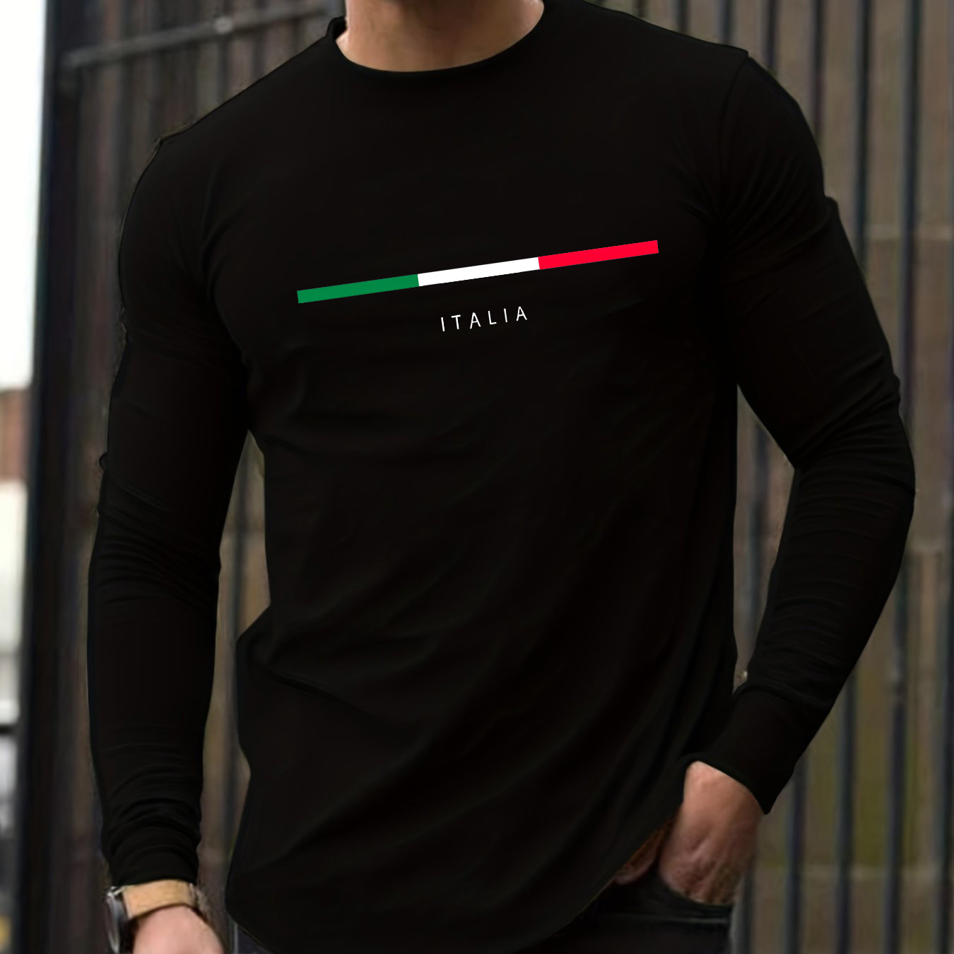 Kaos lengan panjang pria berba - Men'S Fashion T Shirts ulasan dan harga