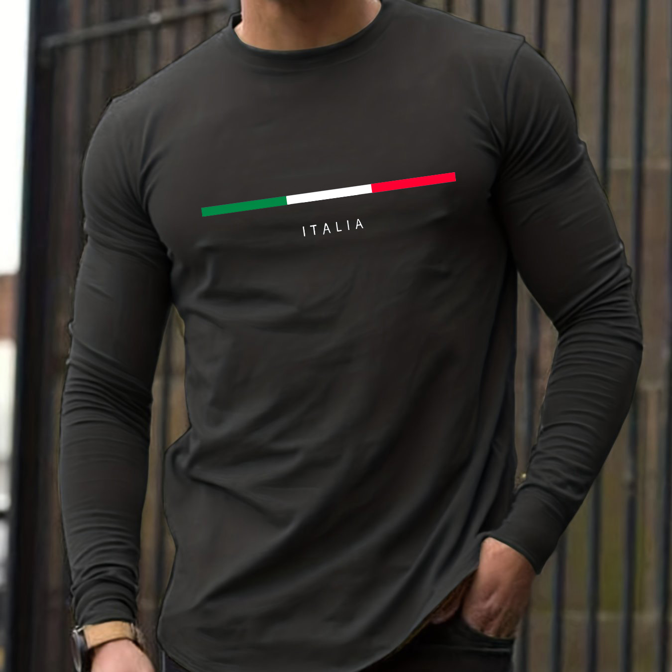Kaos lengan panjang pria berba - Men'S Fashion T Shirts ulasan dan harga