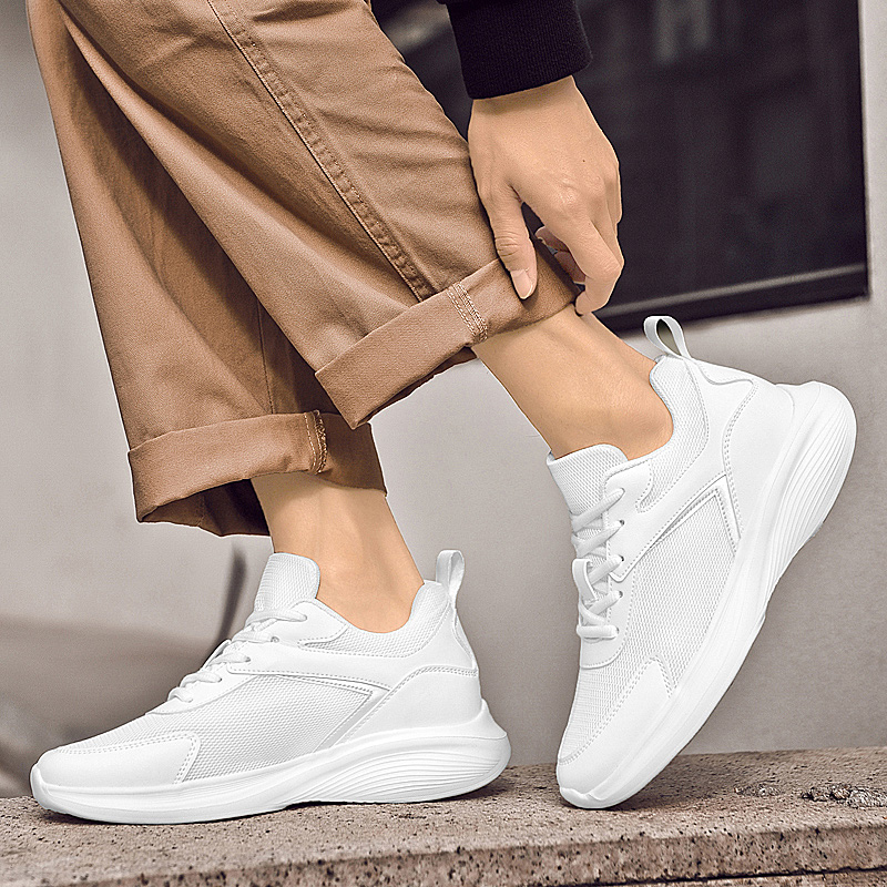 Sepatu Peninggi Badan Pria, Sn - Mens Fashion Trainers ulasan dan harga