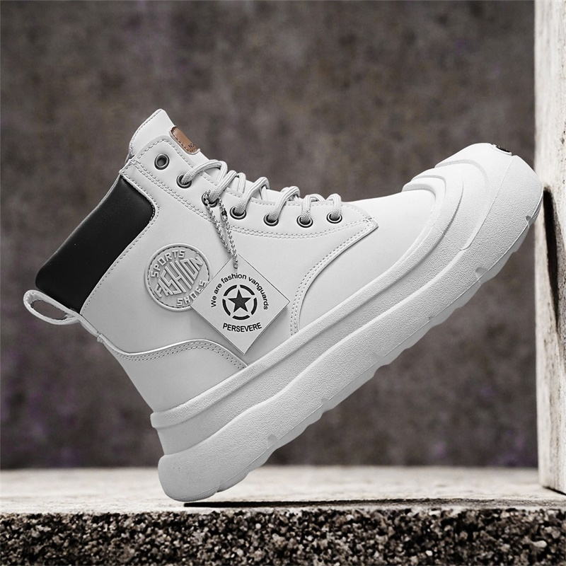 Sepatu Boots Pendek Modis dan  - Mens Fashion Trainers ulasan dan harga