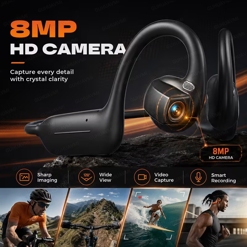Headset Kamera 8MP Terbaru unt - Men'S Fashion Videos ulasan dan harga